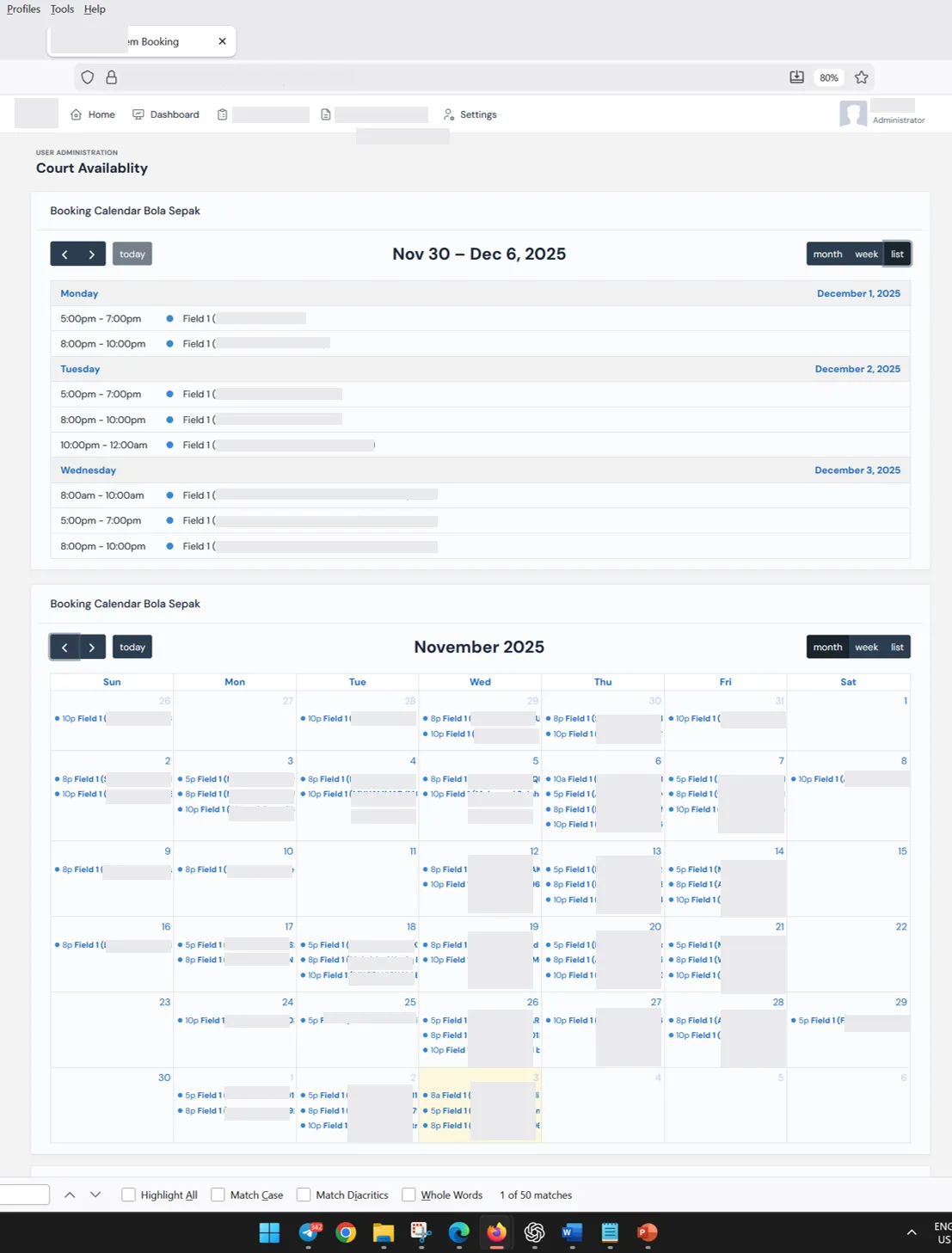 booking system studio 61